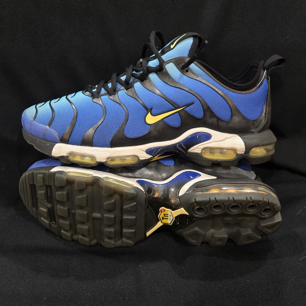 Nike Air Max TN Men's Black and Blue Sneakers